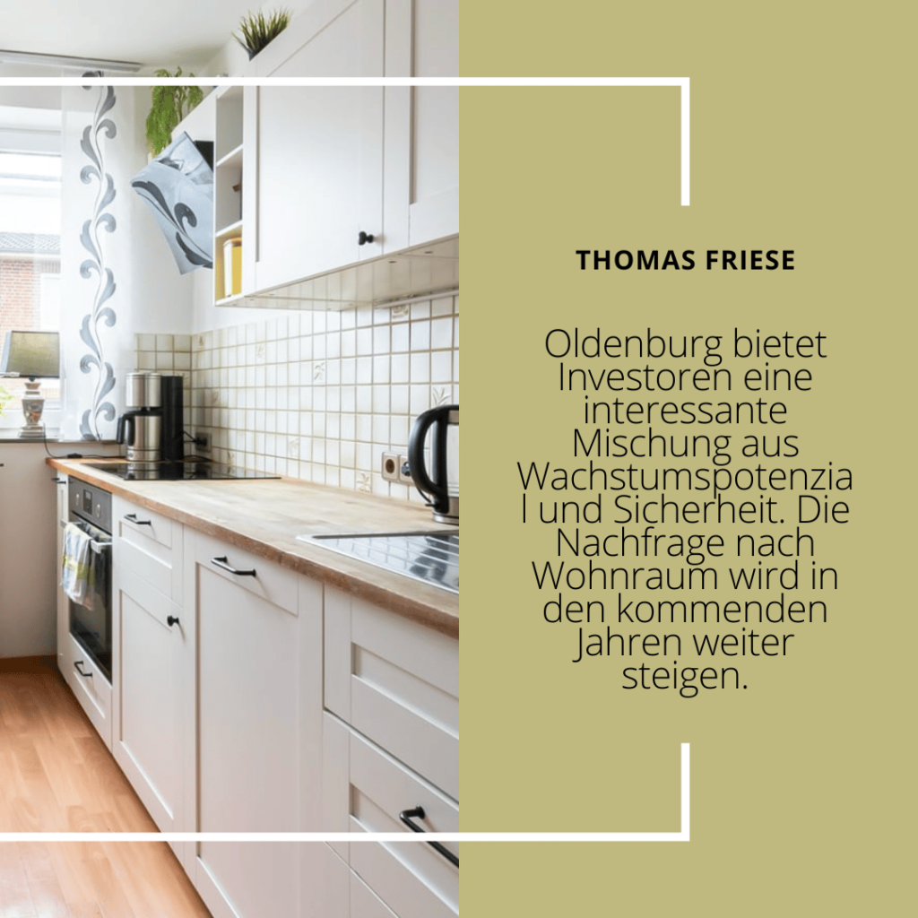 Jetzt in Oldenburg investieren in Eigentumswohnungen - Thomas Friese