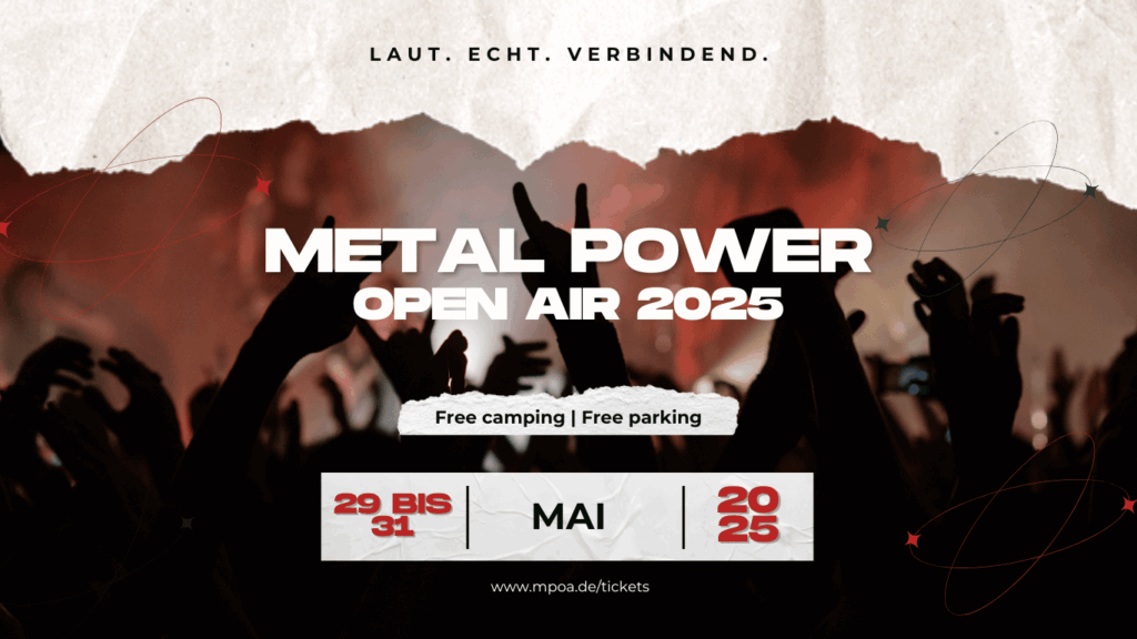 „Laut. Echt. Verbindend.“ – Wie zwei Unternehmer die Metal-Community neu denken - Metal Power Open Air