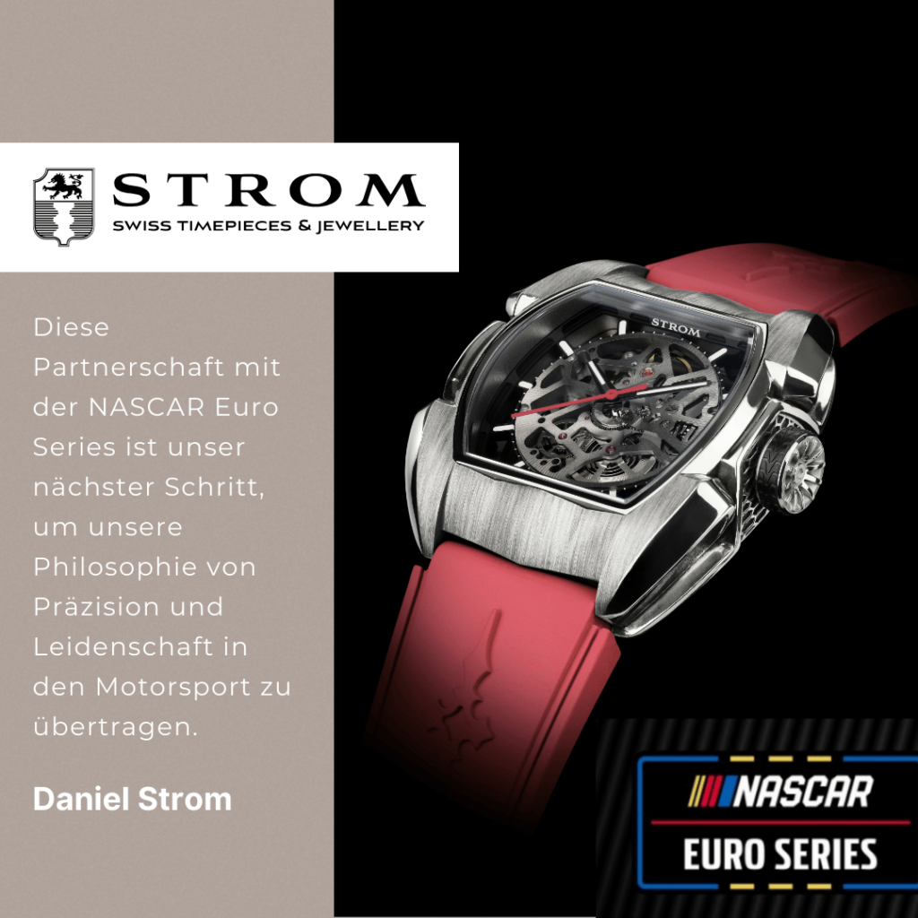 Partnerschaft mit NASCAR Euro Series und Stromwatch