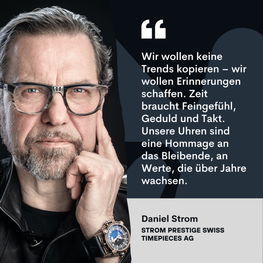 Erinnerungen schaffen mit Uhren - Daniel Strom