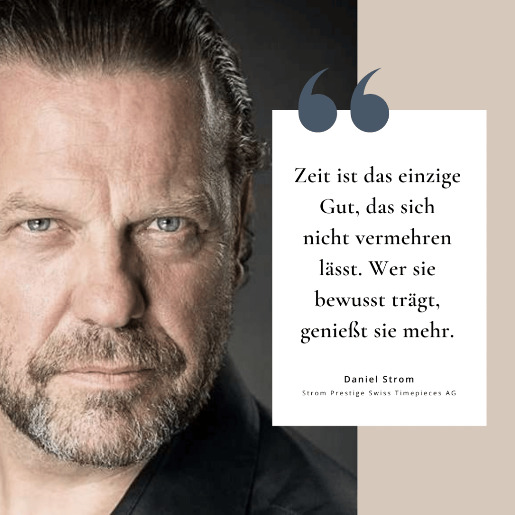 Zeit als Gut für immer - Daniel Strom