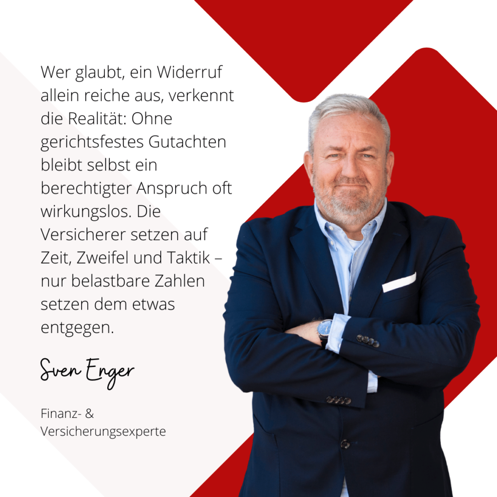 Widerruf bei Lebensversicherungen - Sven Enger