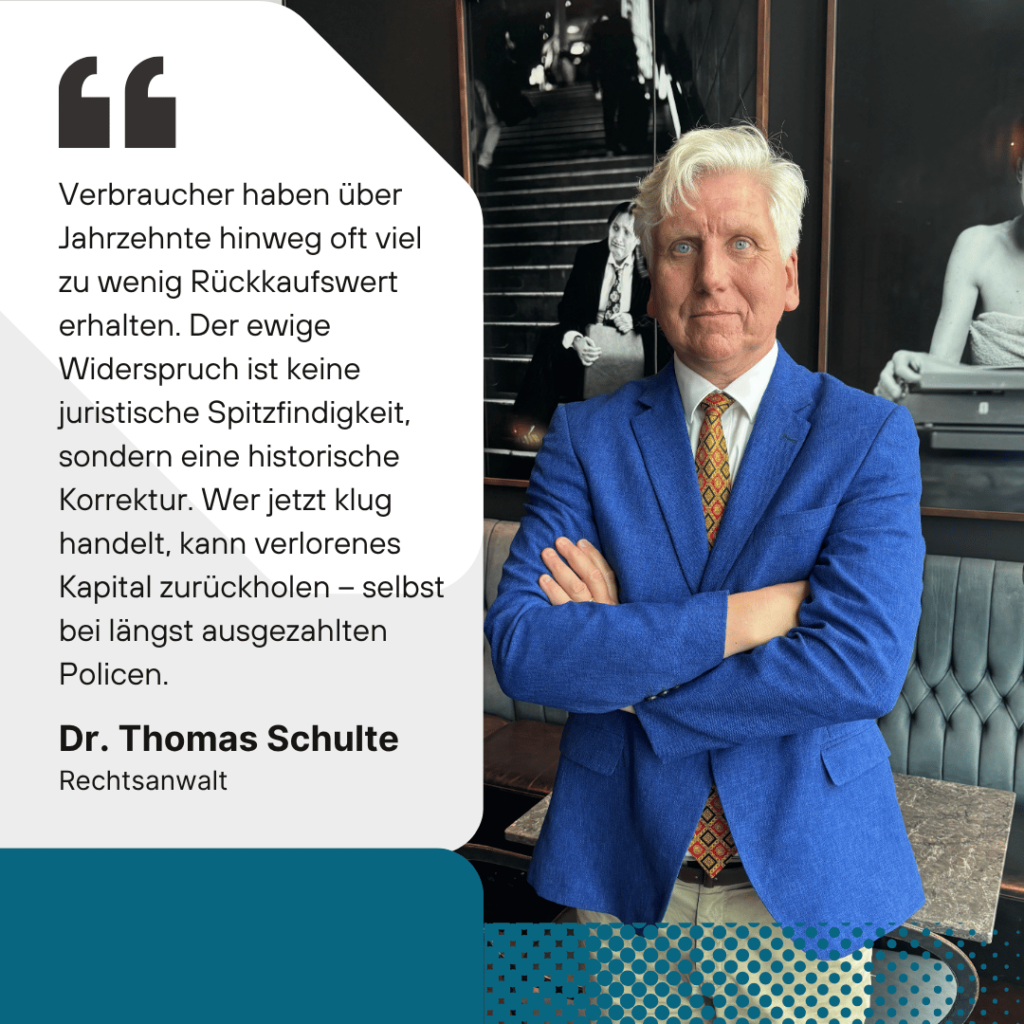 Widerspruch für Verbraucher - Dr Thomas Schulte