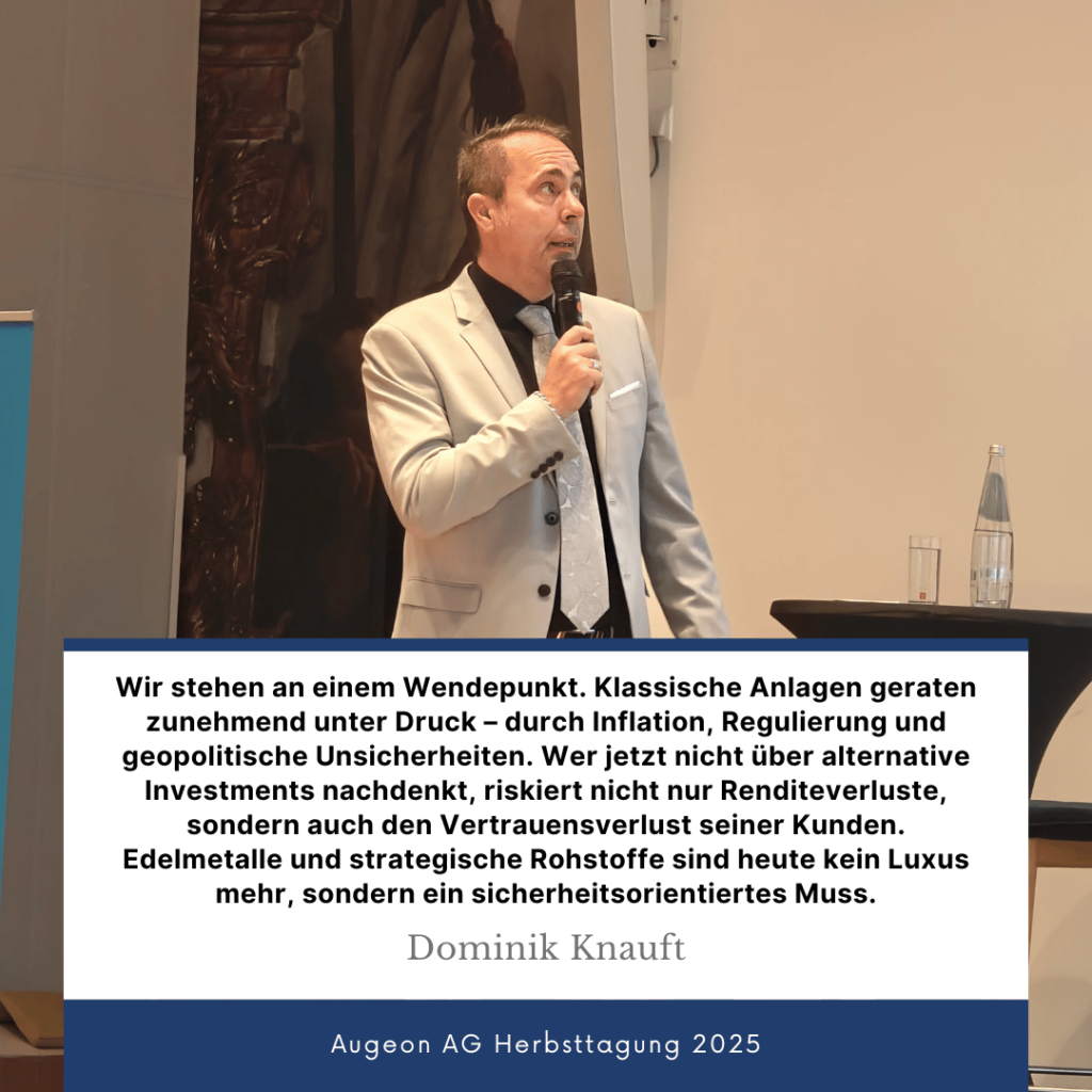 Klassische Anlagen stehen unter Druck - Dominik Knauft