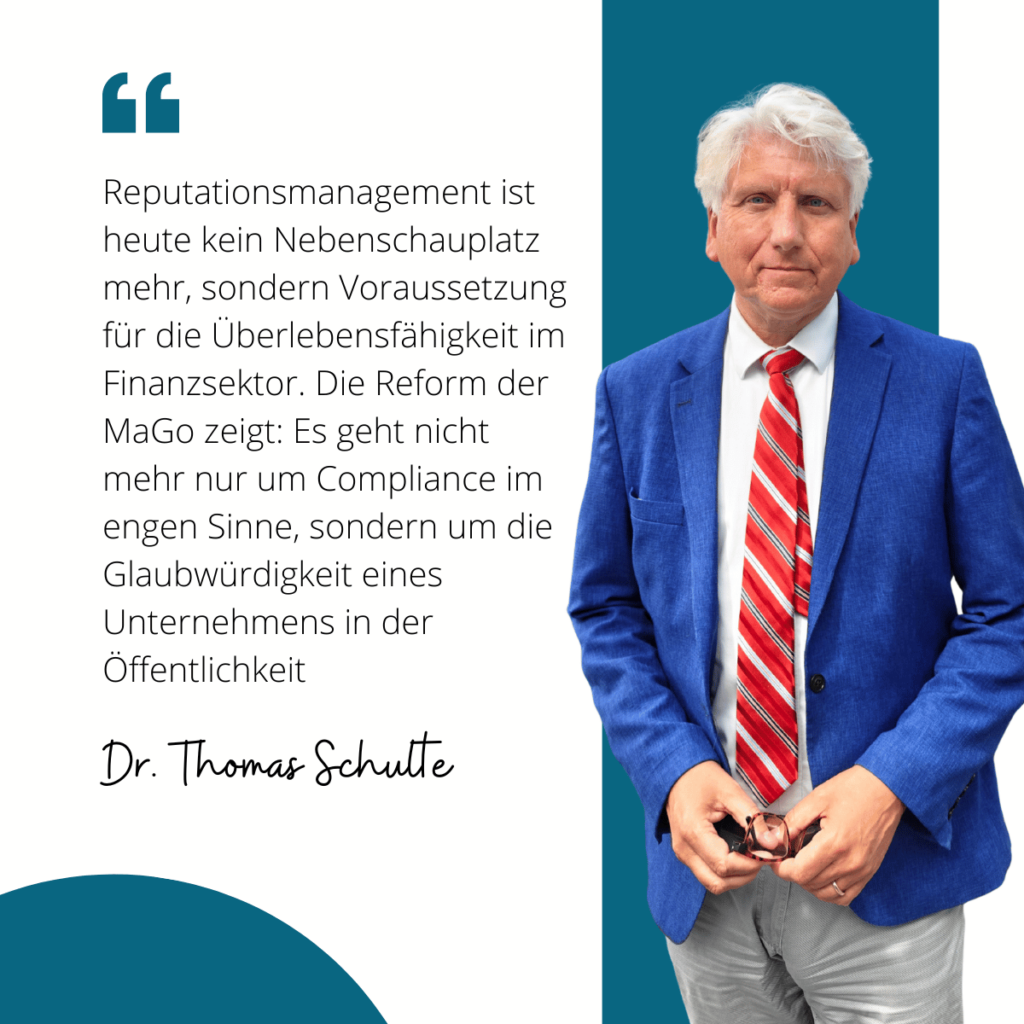 Reputationsmanagement als Überlebensstrategie - Dr. Thomas Schulte