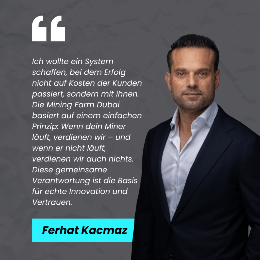 System zum Geld verdienen mit Minern - Ferhat Kacmaz