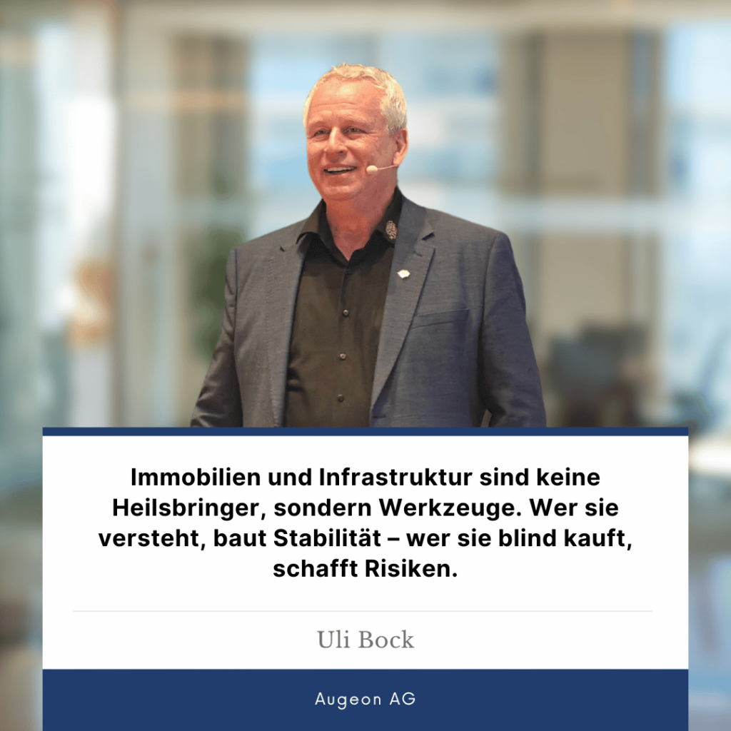 Immobilien schaffen Risiken - Uli Bock Augeon AG